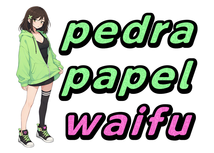 Pedra Papel Waifu